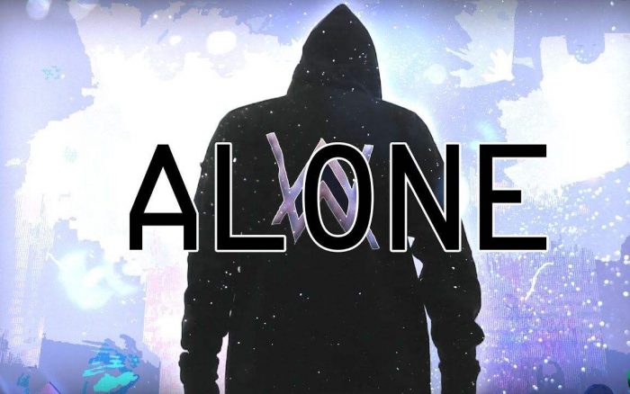 alone歌词